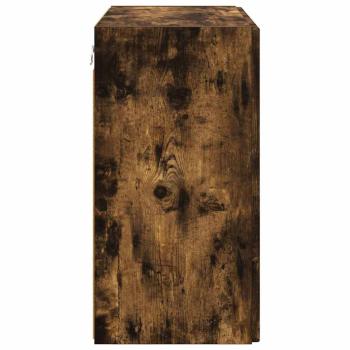 TV-Wandschrank Wandmontiert Geräucherte Eiche 59,5 x 31 x 60 cm