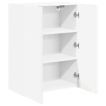 ARDEBO.de - TV-Wandschrank Weiß 59,5 x 31 x 80 cm Holzwerkstoff
