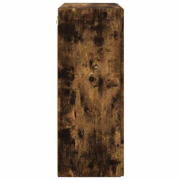 TV-Wandschrank Wandmontiert Geräucherte Eiche 59,5 x 31 x 80 cm