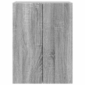 TV-Wandschrank Graues Sonoma 59,5 x 31 x 80 cm Holzwerkstoff