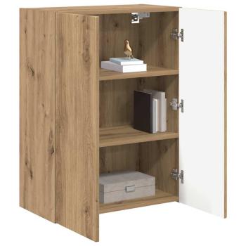 TV-Wandschrank Artisan-Eiche 59,5 x 31 x 80 cm Holzwerkstoff