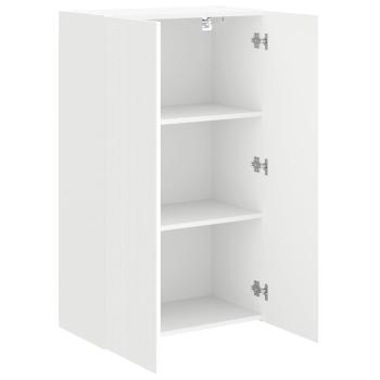 TV-Wandschrank Weiß 59,5 x 31 x 100 cm Holzwerkstoff