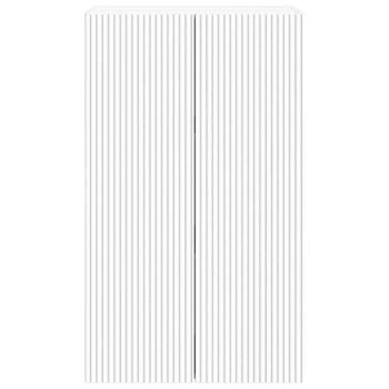 TV-Wandschrank Weiß 59,5 x 31 x 100 cm Holzwerkstoff