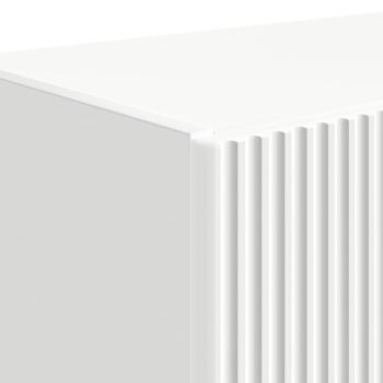 TV-Wandschrank Weiß 59,5 x 31 x 100 cm Holzwerkstoff