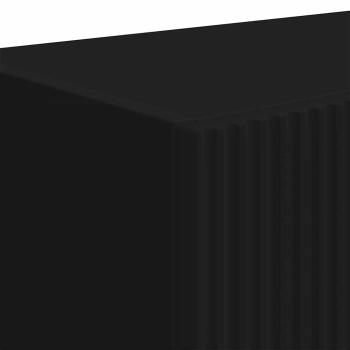 TV-Wandschrank Schwarz 59,5 x 31 x 100 cm Holzwerkstoff