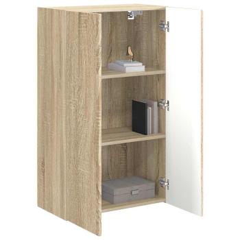 TV-Wandschrank Sonoma-Eiche 59,5 x 31 x 100 cm Holzwerkstoff