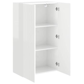 TV-Wandschrank Hochglanz Weiß 59,5 x 31 x 100 cm Holzwerkstoff