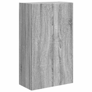 TV-Wandschrank Graues Sonoma 59,5 x 31 x 100 cm Holzwerkstoff