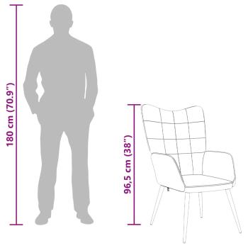 Relaxsessel Braun Stoff