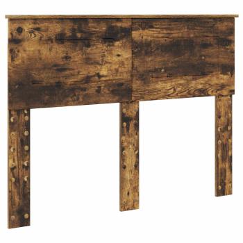 Bettrahmen Geräucherte Eiche 135 x 190 cm Holzwerkstoff
