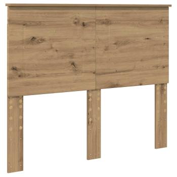 Bettrahmen Artisan-Eiche 120 x 190 cm Holzwerkstoff