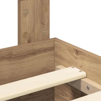 Bettrahmen mit Schubladen mit Kopfteil Holzwerkstoff