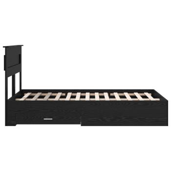 Bettrahmen mit Schubladen mit Kopfteil Holzwerkstoff