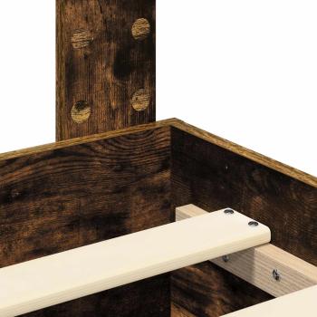 Bettrahmen mit Schubladen mit Kopfteil Holzwerkstoff