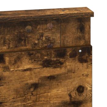 Bettgestell mit Schubladen mit Kopfteil Holzwerkstoff