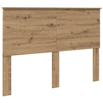 Bettrahmen Artisan-Eiche 140 x 190 cm Holzwerkstoff