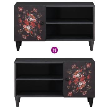 Stauraumschränke Mehrfarbig 80 x 31,5 x 46 cm Massivholz Mango