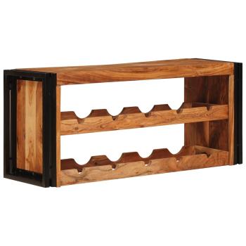 ARDEBO.de - Weinregal Braun 100 x 45 x 33 cm Massivholz Akazie