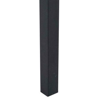 Esszimmerstuhl 2 pcs Schwarz gewaschen 45 x 54 x 93 cm