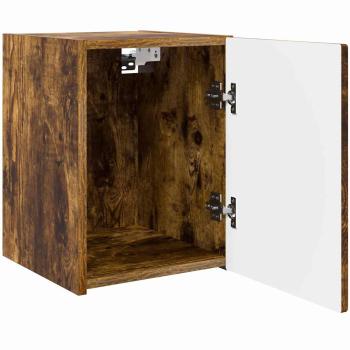 TV-Wandschrank Geräucherte Eiche 30 x 31 x 40 cm Holzwerkstoff