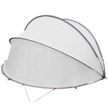 Pool-Dome Grau und Orange 336 x 322 x 160 cm