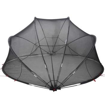 Pool-Dome Schwarz 405 x 405 x 192 cm