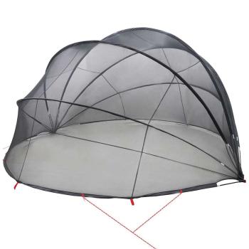 Pool-Dome Schwarz 500 x 500 x 236 cm