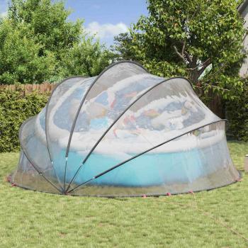 ARDEBO.de - Pool-Dome Transparent 546 x 516 x 250 cm PVC