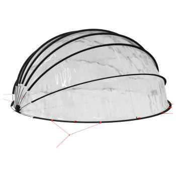 Pool-Dome Transparent 592 x 590 x 275 cm PVC