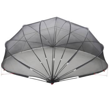 Pool-Dome Schwarz 592 x 590 x 275 cm