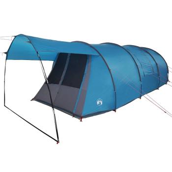 Tunnelzelt 4-Personen 4 Personen Blau und Grau