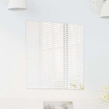 Wandspiegel 40 x 40 cm Gehärtetes Glas