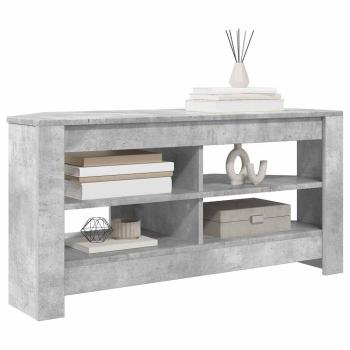 ARDEBO.de - EckTVSchrank Beton Grau 102x40,5x45cm Holzwerkstoff