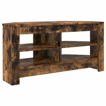 ARDEBO.de - EckTVSchrank Geräucherte Eiche 102x40,5x45cm Holzwerkstoff