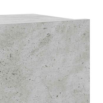 7-tlg. TV-Schrank-Set Betongrau Holzwerkstoff