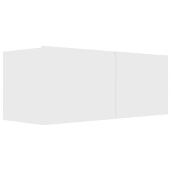 7-tlg. TV-Schrank-Set Weiß Holzwerkstoff