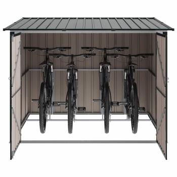 Fahrradspeicher 3 pcs Anthrazit 215 x 206 x 157 cm Metall