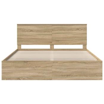 Bettrahmen Sonoma 180 x 200 cm Massives Kiefernholz