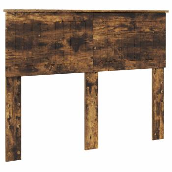 Bettrahmen Geräucherte Eiche 120 x 200 cm Massives Kiefernholz