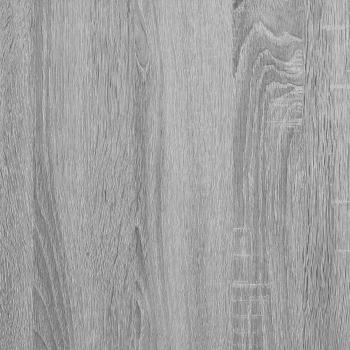 Bettrahmen Graues Sonoma 100 x 200 cm Massives Kiefernholz