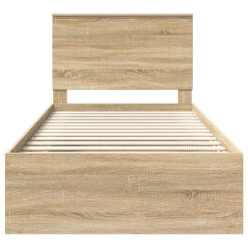 Bettrahmen Sonoma 100 x 200 cm Massives Kiefernholz