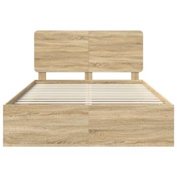 Bettrahmen Sonoma 140 x 190 cm Massives Kiefernholz