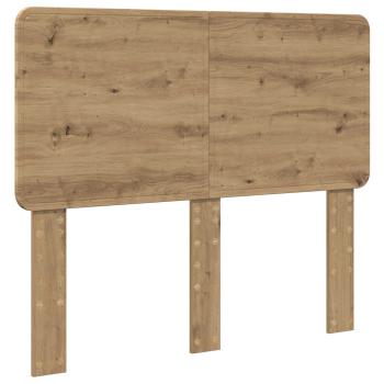 Bettrahmen Artisan-Eiche 135 x 190 cm Holzwerkstoff