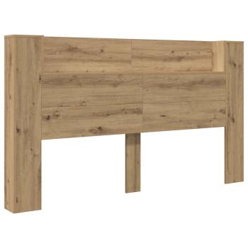 Kopfteil Artisan-Eiche 180 x 17 x 104,5 cm Holzwerkstoff