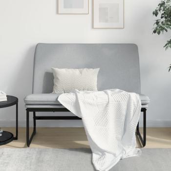 ARDEBO.de - Sitzbank Hellgrau 100x75x76 cm Stoff