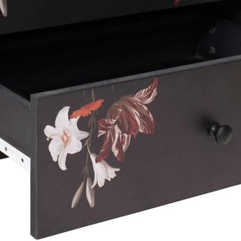 Nachttisch Mehrfarbig 50 x 33 x 60 cm Massivholz Mango