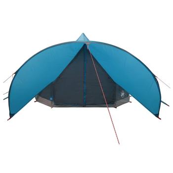 Teepee Zelt für 7 Personen 7 Personen Blau und Grau