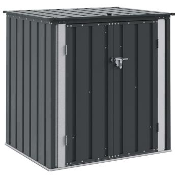 Gartenlagerbox Schwarz 101,5 x 82 x 100 cm Stahl