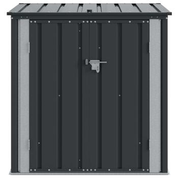 Gartenlagerbox Schwarz 101,5 x 82 x 100 cm Stahl