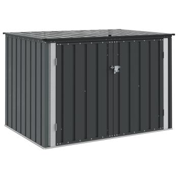 Gartenlagerbox Schwarz 151,5 x 107 x 100 cm Stahl